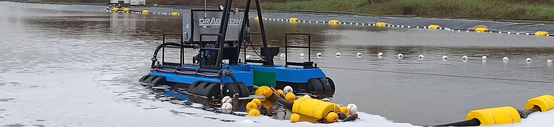Remote controlled dredges
