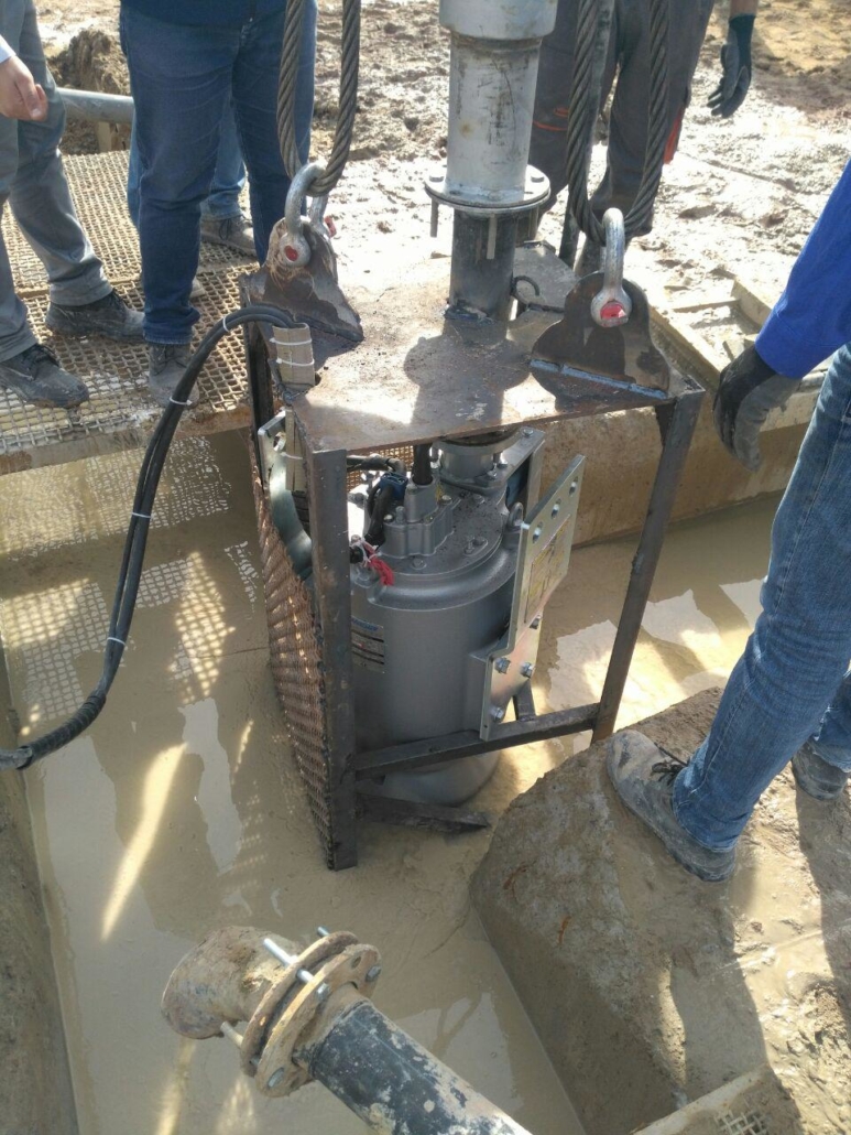 Pumping of bentonite with dredging pumps 1